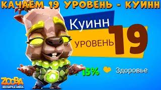 КАЧАЕМ 19 УРОВЕНЬ!!! ГЕОМАНТКА КАПИБАРА КУИНН В ИГРЕ ZOOBA