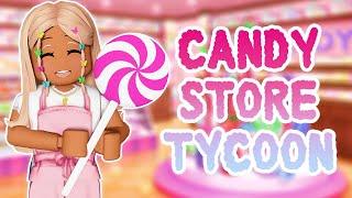  OPENING a *CANDY* STORE on Roblox 