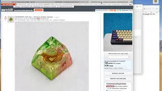 Giveaway Jelly Key Arowana artisan keycaps on Reddit, Discord & our website