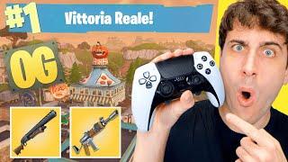 DOPO 7 ANNI Gioco da PAD nel CAPITOLO 1 di Fortnite! *EMOZIONANTE* Fortnite OG ITA!