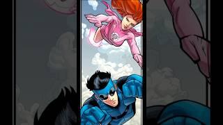 How Does Atom Eve Fly (invincible) #anime #invincible #comics #marvel