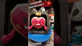 QUIEREME DE TIK TOK PAPERCRAFT /PAPEKURA /MANUALIDADES /PAPEL #papel #papelcrafts #tiktok