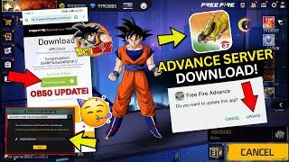 HOW TO DOWNLOAD FREE FIRE ADVANCE SERVER 2025 | FREE FIRE OB50 ADVANCE SERVER | NEW OB50 UPDATE FF