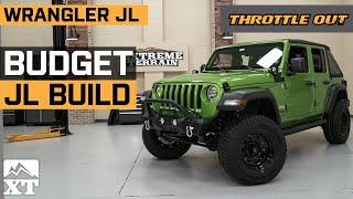 Lifted Jeep Wrangler JL Budget Build  | Daily Driven Custom Jeep Wrangler JL Build - Throttle Out