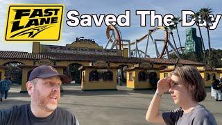 First Time in Seven Years! Knotts Berry Farm Vlog -- Fast Lane to the Rescue