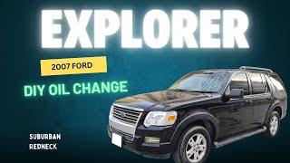 How to change oil 2007 Ford Explorer 4.6 V8