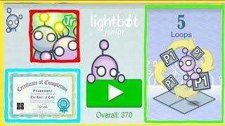 Lightbot Jr Coding Puzzles - LOOPS Level 1