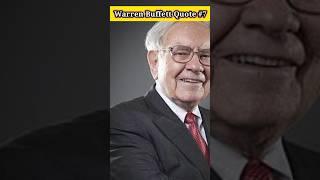 Warren Buffett best Quotes #7 #shorts #warrenbuffet #warrenbuffett  #usa #stockmarket #usanewstoday