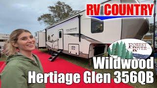 Forest River RV-Wildwood Heritage Glen-356QB - by RV Country of Fresno CA, Mesa AZ, Fife WA, Mt. Ver