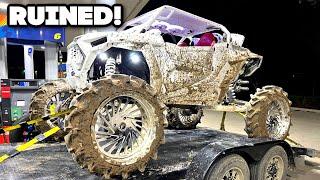 RIPPING MY RZR IN THE MUD!