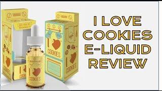 I LOVE COOKIES e-Liquid Review By Mad Hatter e-Liquids