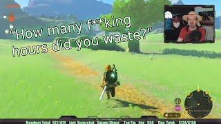 40 Year Old Streamer Is Bitter About People Being Creative in New Zelda Game