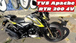 НОВЫЙ ИНДУС С АБС И ИНЖЕКТОРОМ. TVS Apache RTR 200 4V