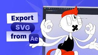 How to export SVG from After Effects | Tutorial