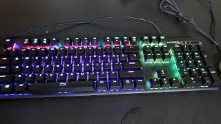 HyperX Alloy Origins - Mechanical Gaming Keyboard Review (Aqua Switch)