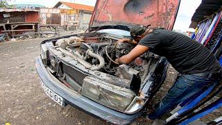 This Pro Mechanic knows how to fix the old Mercedes Engines