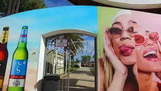 Athens, Greece / Walking tour - VARKIZA - Athens Riviera in 4K
