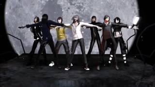 【MMD】 Super Psycho Love ( Creepypasta )