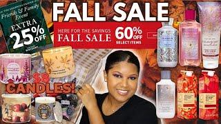 Bath & Body Works Fall Sale Haul || Classic Favorites Back & New!