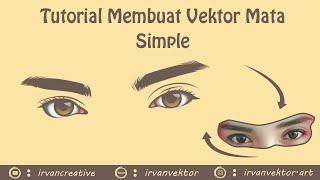 Tutorial membuat vektor mata corel draw