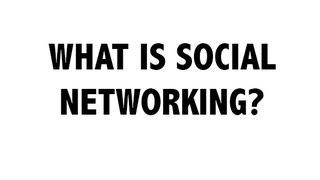 What is Social Networking?