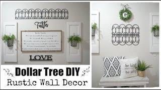 DOLLAR TREE DIY RUSTIC WALL DECOR | Momma from scratch