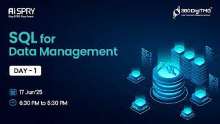 SQL for Data Management | Day 1 | 360DigiTMG