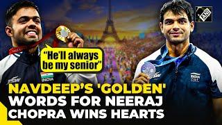 What Gold Medallist Javelin Thrower Navdeep singh said on comparison with Neeraj Chopra?