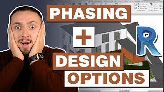 How to use Design Options in Revit with Revit Phasing Tutorial