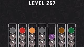 Ball Sort Puzzle Level 257 #ballsortpuzzle #ballsortpuzzlegameplay #puzzlegame #mobilegames