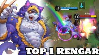 Wild Rift Rengar - Top 1 Rengar Gameplay Rank Challenger