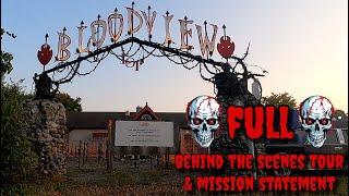 Bloodview Haunted House - Full Behind the Scenes Walk-through & Mission Statement