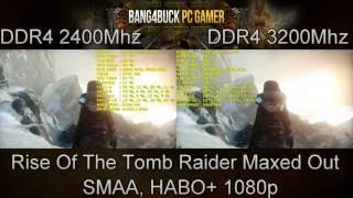 DDR4 2400MHz VS DDR4 3200MHz Gaming Performance | GTX 1080 FE | i7 5960X 4.4GHz