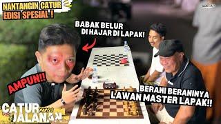 AMPUN!! MASTER LAPAK TURUN TANGAN NGEHAJAR !! Catur Jalanan.