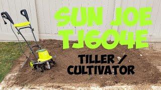 Sun Joe TJ604E tiller / cultivator review | Best electric tiller / cultivator