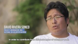 UN Volunteers and youth