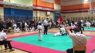 Жесткий нокаут! дети, Kids kyokushin karate, IPPON.