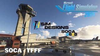 iniBuilds A330-200GE | French Caribbean  OPS |  SOCA -TFFF | Microsoft Flight Simulator 2024