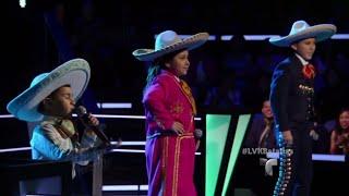 ‘Tantita Pena’ interpretada por Jossue, Isaac y Jolette  | Batallas | La Voz Kids 2016