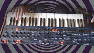 Perception and the group self - OB-6 synth, audiovisual art, video art