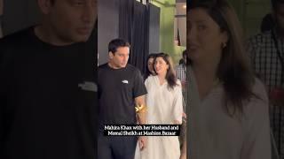 Mahira Khan with her Husband and Momal Sheikh at Mashion Bazaar.#mahirakhan #saleemkhan