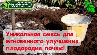 СМАРТ-СМЕСЬ ДЛЯ МГНОВЕННОГО УЛУЧШЕНИЯ ПЛОДОРОДИЯ ПОЧВЫ. Даже песок и глина начнут родить!