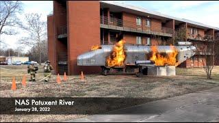 Air Crash Exercise at NAS Patuxent River