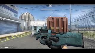 StatTrak™ P90 | Off World (Battle-Scarred) @ Nuke