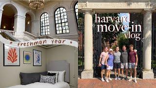 FRESHMAN YEAR MOVE-IN VLOG  ‎  ‎‎‎harvard university ‏‏