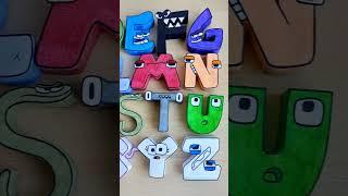 Paper Alphabet Lore | Cool Craft #shorts