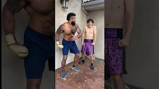Getting Punched By WORLD'S STRONGEST MAN (Do Not Try) #shorts