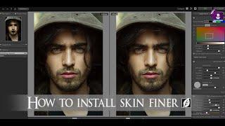 How to install Skin Finer in Photoshop