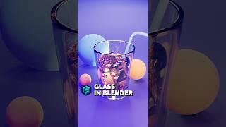 Let’s create a glass material in Blender #b3d #blender3dtutorial #blender3d #3dillustration