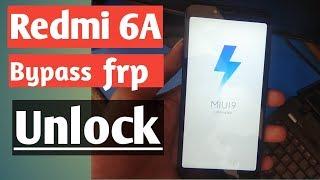 Redmi 6A Frp Unlock Google Account 100% Unlock